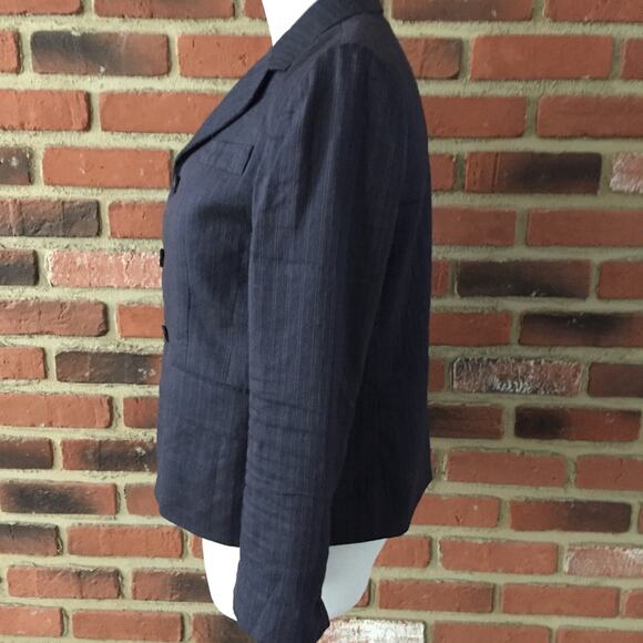 Marc Jacobs Linen Blend Blazer sz 2 - Picture 4 of 7
